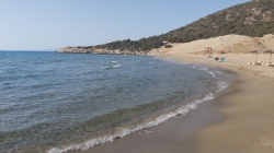 The beach