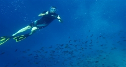 Isola di Evia, blue sea