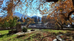 Piazza centrale a metsovo