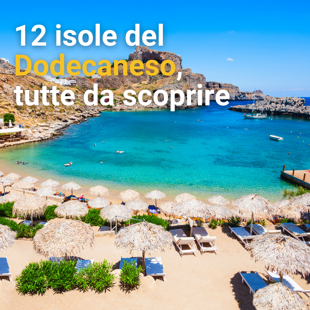 12 isole del Dodecaneso, tutte da scoprire
